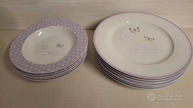 Set piatti porcellana Easy Life