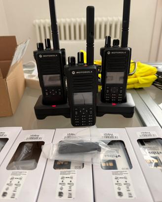 Tris Motorola DP4800e + DP4600e UHF