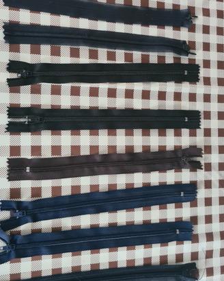 10 CHIUSURE LAMPO ZIP