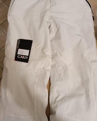Pantaloni Sci Donna CMP Bianchi Taglia S