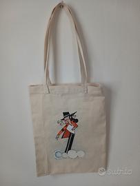Borsa shopper Michael Jackson dipinta a mano 