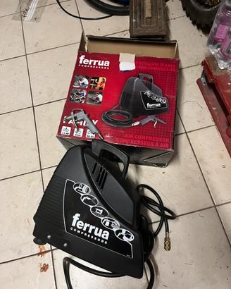 Compressore aria portatile Ferrua nuovo