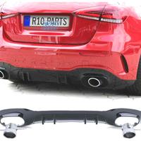 DIFFUSORE MERCEDES CLASSE A W177 18- LOOK A35 AMG 