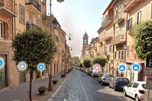 Marino grazioso bilocale ammobiliato