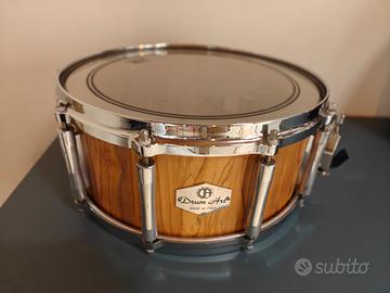 Rullante Drum Art in ulivo 14" x 6.5"