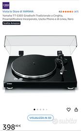 Yamaha TT-S303 giradischi