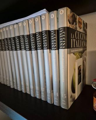 Enciclopedia La Cucina Italiana - 15 vol - Corrier