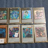 Lotto carte yugioh Gold Secret xyz mostro synchro