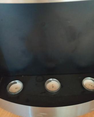 Caminetto design con candele