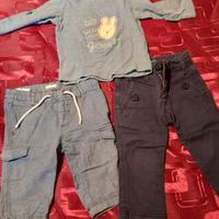 set 3 pezzi abbigliamento neonato Benetton 