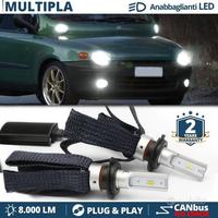 Lampade LED H7 per Fiat Multipla Luci ANABBAGLIANT