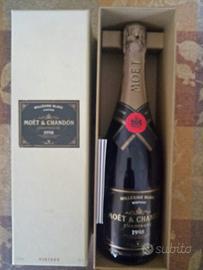 Champagne Moet Chandon 1998 Millésime Blanc