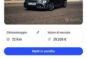 Abarth 595 Cabrio Turismo 165 CV - (KM0)