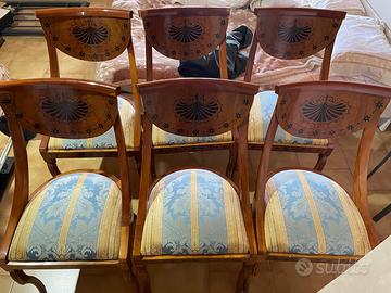Set sedie vintage