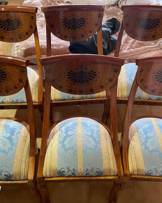 Set sedie vintage