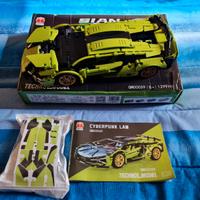 MODELLINO LAMBORGHINI TELECOMANDATO  simile a LEGO