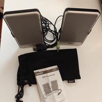 Gigaware USB Travel Speakers 2"