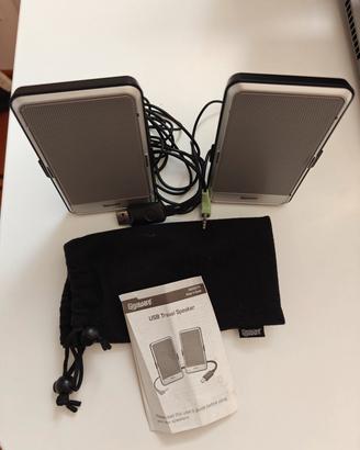 Gigaware USB Travel Speakers 2"