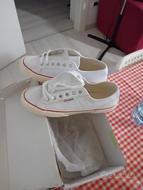 scarpe superga 43 in pelle