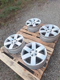 N° 4 CERCHI LEGA 17" 7J ET46 5x115  mozzo 70,2