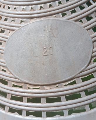 4 Damigiane in vetro da 20 litri 
