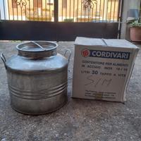 Contenitore per alimenti in acciaio 30L