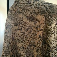 Minigonna voile pitonata Banana Republic