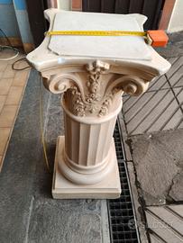 colonna in composito x vasi fiori 