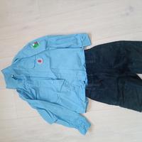 abbigliamento scout tg. 10 anni