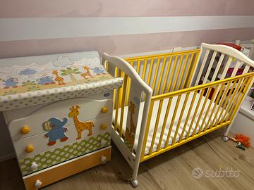 Culla e fasciatoio Pali