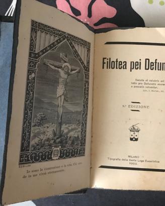 Filotea dei defunti edizione 1903