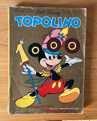 Topolino n. 1000 del 26.01.1975 con bollino