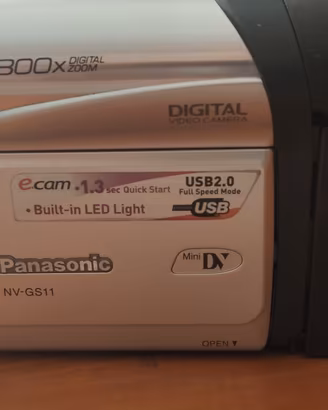 Videocamera Panasonic NV-GS11EG MiniDV con accesso
