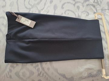 pantalone nero tg 42 " rosso 35"