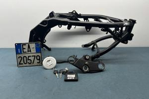 TELAIO CON DOCUMENTI CHIAVI HONDA CBR 500 R 2013