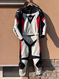 TUTA IN PELLE DAINESE divisibile - taglia 50
