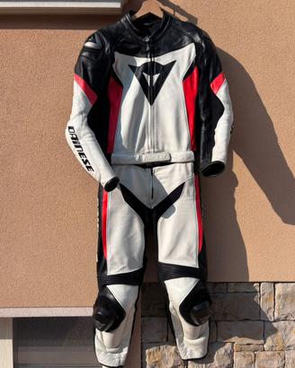 TUTA IN PELLE DAINESE divisibile - taglia 50