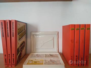 CORSO DI CHITARRA  3 volumi 20 audiocassette