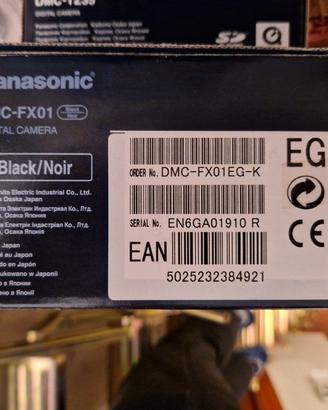 Panasonic Lumix FX01 EG-K nera