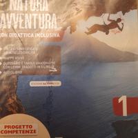 libri Scienze scuola media Natura Avventura 1,2,3