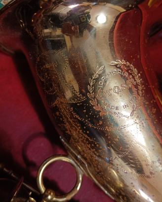 Permuto sax tenore Grassi del 1976  con sax sopano