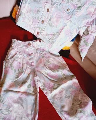 Completo di jeans bambina