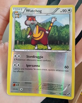 carta pokemon watchog
