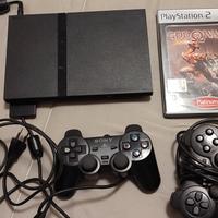 PS2 Slim con giochi