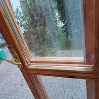 porta finestra in legno