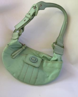 Borsetta a spalla verde Tiffany