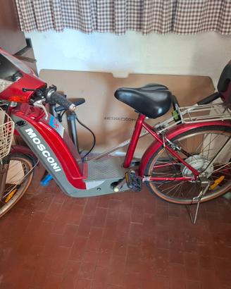BICICLETTA ELETTRICA MARCA MOSCONI.