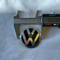 4 Adesivi VW 56mm - Golf Polo Tiguan Passat Bora