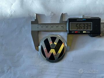 4 Adesivi VW 56mm - Golf Polo Tiguan Passat Bora