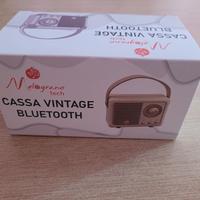 cassa bluetooth vintage